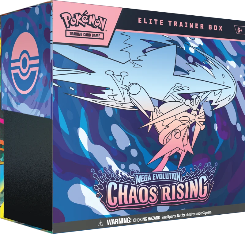 Pokemon Mega Evolution Chaos Rising Elite Trainer Box (Eng)